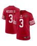 Ray-Ray McCloud III 3 San Francisco 49ers NFC Champions Patch Game Men Jersey – Scarlet