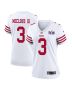 Ray-Ray McCloud III 3 San Francisco 49ers Super Bowl LVIII Patch Game Women Jersey – White