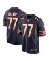 Red Grange 77 Chicago Bears Men Retired Jersey – Navy