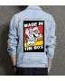 Retro Mario Denim Jacket for Men – Gift for Video Game Fans – Christmas Gift