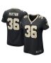 Rico Payton 36 New Orleans Saints Women’s Game Jersey – Black