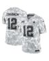 Roger Staubach 12 Dallas Cowboys 2024 Salute to Service Retired Player Limited Men Jersey – Arctic Camo