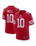 Ronnie Bell 10 San Francisco 49ers Game Men Jersey – Scarlet