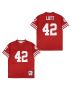 Ronnie Lott 42 San Francisco 49ers Throwback Men Jersey – Red