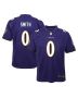 Roquan Smith 0 Baltimore Ravens Team Player Game YOUTH Jersey – Purple