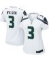 Russell Wilson 3 Seattle Seahawks Women Game Jersey – White