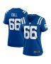 Ryan Coll 66 Indianapolis Colts Women’s Game Jersey – Royal