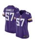 Ryan Connelly 57 Minnesota Vikings Women Game Jersey – Purple