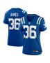 Salvon Ahmed 36 Indianapolis Colts Women’s Team Game Jersey – Royal