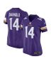 Sam Darnold 14 Minnesota Vikings Team Game Women Jersey – Purple