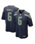 Sam Howell 6 Seattle Seahawks Game Men Jersey – College Navy