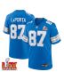 Sam LaPorta #87 Detroit Lions Super Bowl LIX Jersey – Men’s – Blue