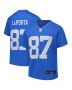 Sam LaPorta 87 Detroit Lions Alternate Game YOUTH Jersey – Blue