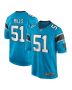 Sam Mills 51 Carolina Panthers Men Retired Jersey – Blue