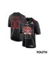 San Francisco 49ers Super Bowl LVIII Thanks For Memories Fashion Game Custom YOUTH Jersey – Carbon Black
