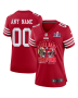 San Francisco 49ers vs. Kansas City Chiefs Super Bowl LVIII Matchup Game Custom Women Jersey – Scarlet