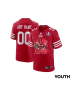 San Francisco 49ers vs. Kansas City Chiefs Super Bowl LVIII Matchup Game Custom YOUTH Jersey – Scarlet