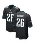 Saquon Barkley 26 Philadelphia Eagles Alternate Game Men Jersey – Black