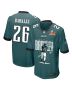 Saquon Barkley 26 Philadelphia Eagles ‘Goodness Saquon’ Game Men Jersey – Midnight Green