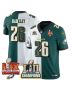 Saquon Barkley 26 Philadelphia Eagles LII-LIX Super Bowl Champions Vapor Limited Gold Jersey – Split