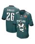 Saquon Barkley 26 Philadelphia Eagles ‘Say-Say’ Game Men Jersey – Midnight Green