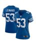 Shaquille Leonard 53 Indianapolis Colts Women Alternate Game Jersey – Royal