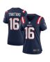 Sione Takitaki 16 New England Patriots Women’s Team Game Jersey – Navy