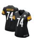 Spencer Anderson 74 Pittsburgh Steelers Women’s Game Jersey – Black