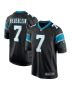 Steve Beuerlein 7 Carolina Panthers Men Retired Jersey – Black