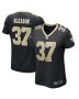 Steve Gleason 37 New Orleans Saints Women Game Retired Jersey – Black