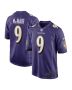 Steve McNair 9 Baltimore Ravens Men Game Retired Jersey – Purple
