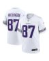 T.J. Hockenson 87 Minnesota Vikings Alternate Game Player Men Jersey – White