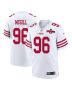 T.Y. McGill 96 San Francisco 49ers NFC Champions Patch Game Men Jersey – White
