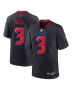 Tank Dell 3 Houston Texans 2nd Alternate Game Men Jersey – Navy