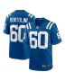 Tanor Bortolini 60 Indianapolis Colts Game Men Jersey – Royal