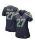 Tariq Woolen Seattle 27 Seahawks Women Game Jersey – College Navy