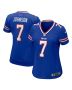 Taron Johnson 7 Buffalo Bills Women Game Jersey – Royal