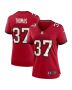 Tavierre Thomas 37 Tampa Bay Buccaneers Women’s Game Jersey – Red
