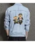 Teddy the Journey begin Jean Jacket for Men – Gift for Streetwear Fans – Birthday Present