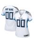 Tennessee Titans Women Custom Game Jersey – White
