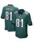 Terrell Owens 81 Philadelphia Eagles Men Game Retired Jersey – Midnight Green