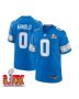 Terrion Arnold #0 Detroit Lions Super Bowl LIX Jersey – Men’s – Blue