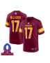 Terry McLaurin 17 Washington Commanders 2025 Pro Bowl Patch Game Men Jersey – Burgundy