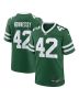 Thomas Hennessy 42 New York Jets Team Game Men Jersey – Legacy Green