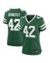 Thomas Hennessy 42 New York Jets Women’s Team Game Jersey – Legacy Green