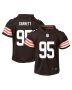 Toddler Cleveland Browns Myles Garrett Brown Game Jersey