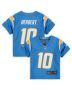 Toddler Los Angeles Chargers Justin Herbert Powder Blue Game Jersey