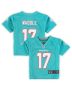 Toddler Miami Dolphins Jaylen Waddle Aqua Game Jersey