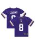 Toddler Minnesota Vikings Kirk Cousins Purple Game Jersey