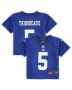 Toddler New York Giants Kayvon Thibodeaux Royal Game Jersey
